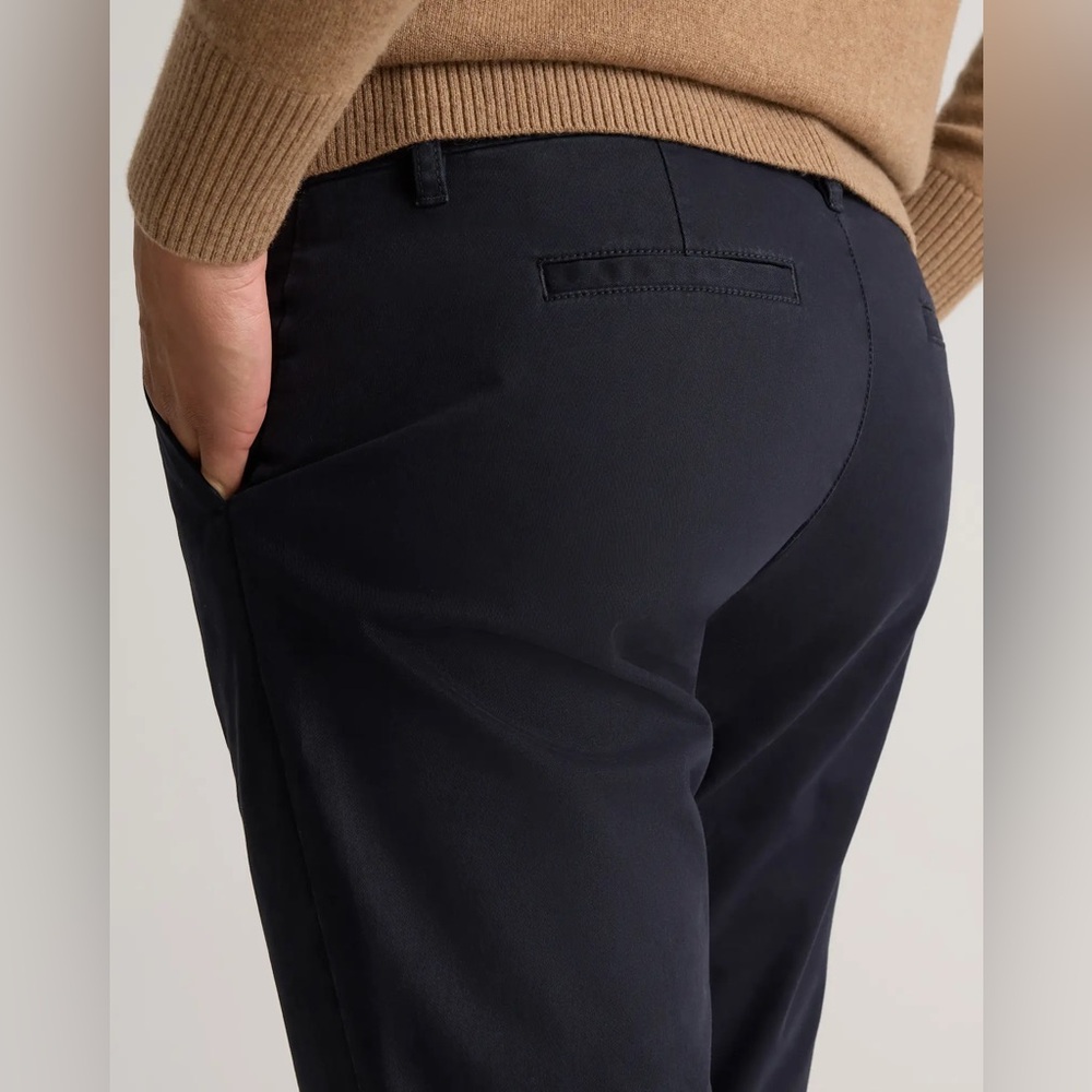 NEW!!! Quince Organic Stretch Cotton Chino Pants - Picture 6 of 12